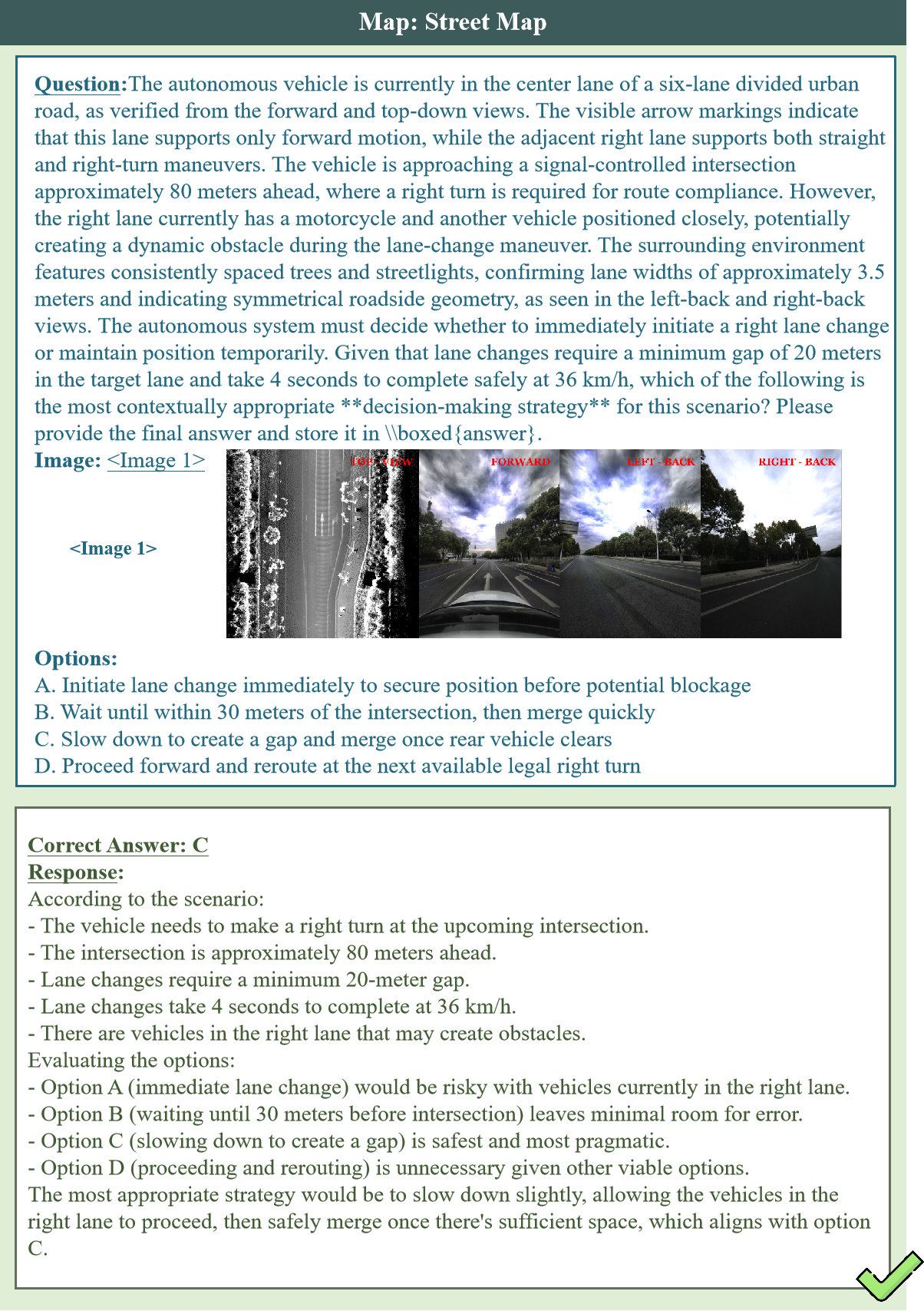 Figure 27: Map: Non-Thinking Case