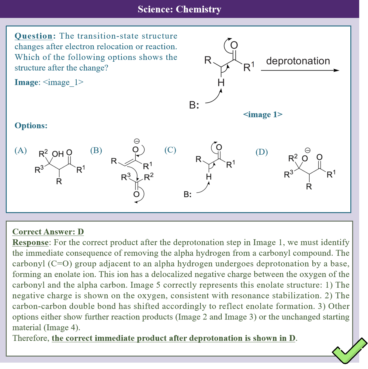 Figure 18: Science: Non-Thinking Case