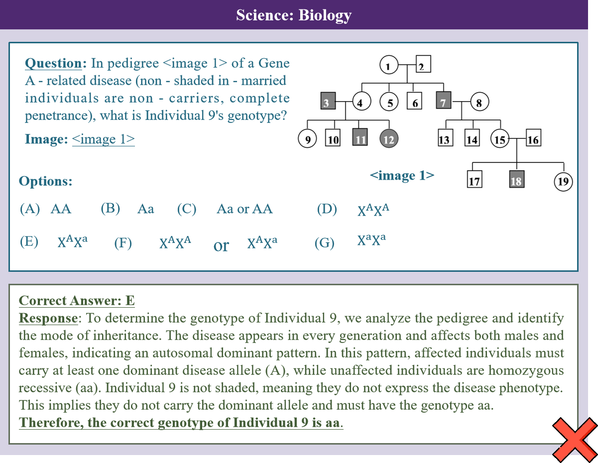 Figure 21: Science: Non-Thinking Case